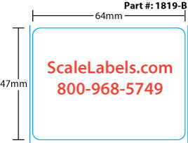 Ishida Alpha Cosmic/AC-300/Astra 47mm Blank Labels