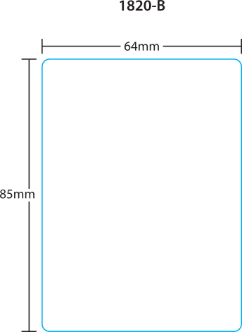 Ishida AC Series BC3000 Astra 85mm Scale Labels