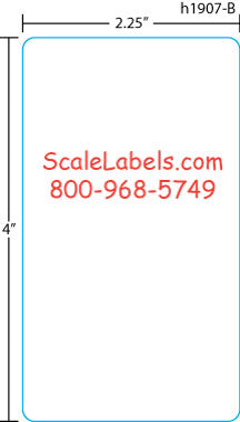 Hobart Quantum 4.0" HXL Scale Labels QWU400 LST3871