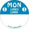 Monday Blue Blue Food Rotation Labels 2"