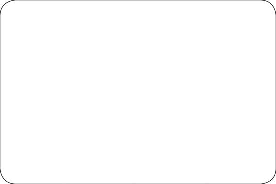 2"x 3" Blank Food Prep Label - Dissolvable