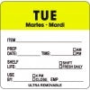 2"x 2" Tuesday Day of the Week - Ultra Removable