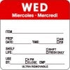 2"x 2" Wednesday Day of the Week - Ultra Removable