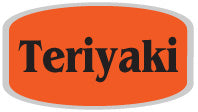 Teriyaki DayGlo Labels, Teriyaki Stickers