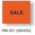 SALE Fluorescent Red Price Labels RM-321 for Monarch Model 1115