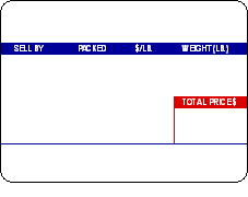 Globe GSP30A, GSP30B E11 UPC Pre Printed Scale Labels