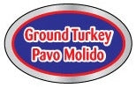 Ground Turkey Labels - Pavo Molido Foil Labels
