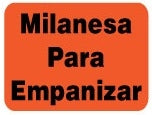 Milanesa Para Empanizar Label
