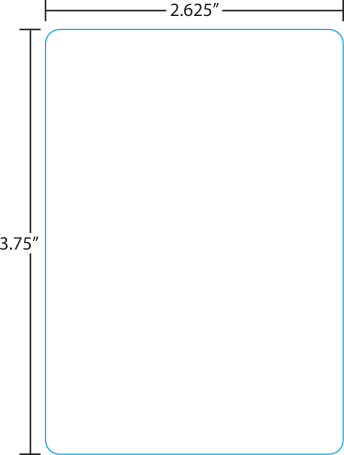 Mettler Toledo 880 Auto Wrapper 3.7" BLANK Scale Labels