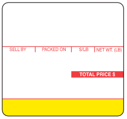 Ishida AC Series BC3000 Astra 59mm Scale Labels