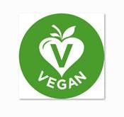 Vegan 1" Circle Labels, Vegan Stickers