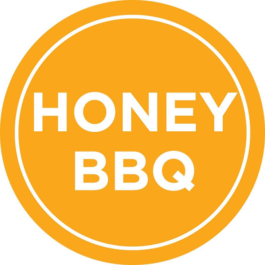 Honey BBQ 1" Label