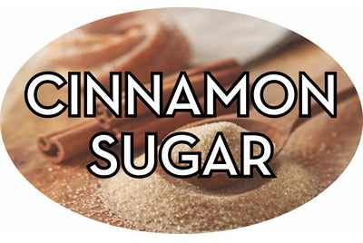 Cinnamon Sugar Flavor Label