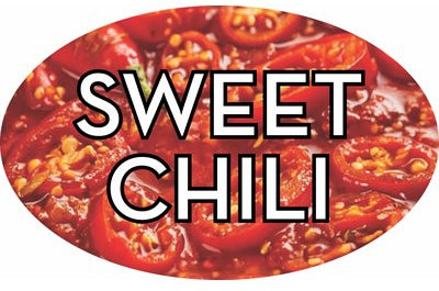 Sweet Chili Flavor Label