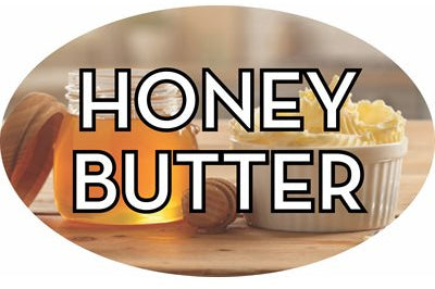 Honey Butter Flavor Label