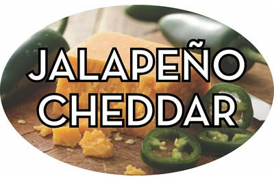 Jalapeno Cheddar Flavor Label