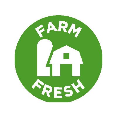 Farm Fresh 1" Circle Labels, Farm Fresh Stickers