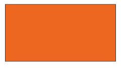 BLANK Orange Price Gun Labels for Monarch Model 1110