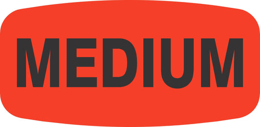 Medium DayGlo Label