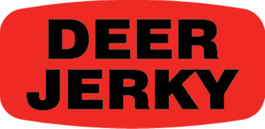 Deer Jerky Dayglo Label