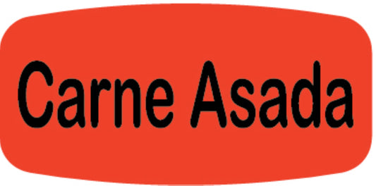 Carne Asada Label