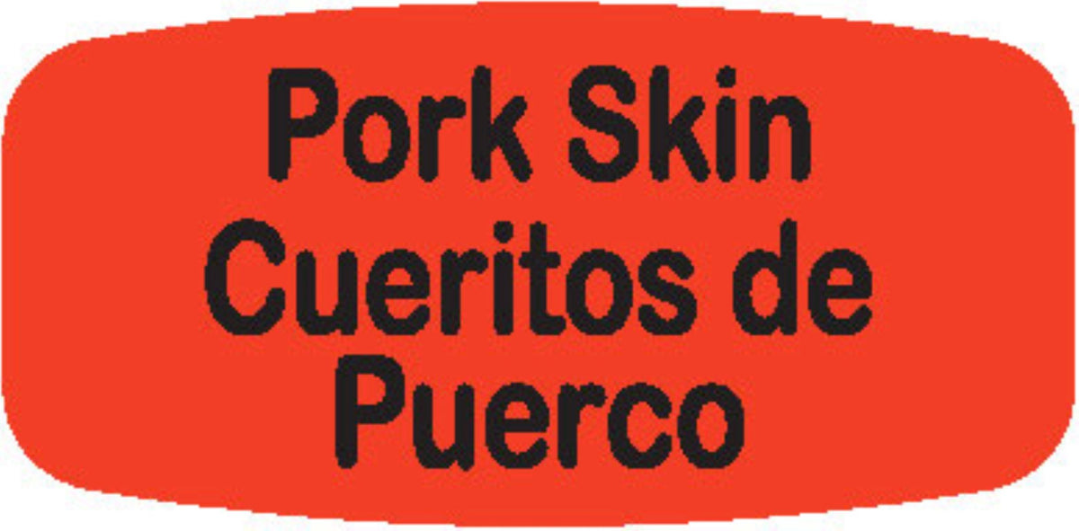 Pork Skin - Cueritos de Puerco Dayglo Label - 10 MIN