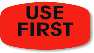 Use First DayGlo Price Label