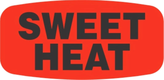 Sweet Heat DayGlo Label - 10 MIN