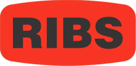 Ribs Dayglo Label - 10 MIN