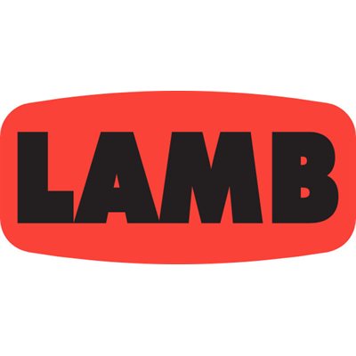 Lamb DayGlo Label