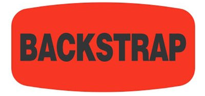 Backstab Label Backstrap Labels, 1000/Roll, Deer, Venison, Elk, Nilgai DayGlo Labels ...