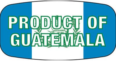 Product of Guatemala Label