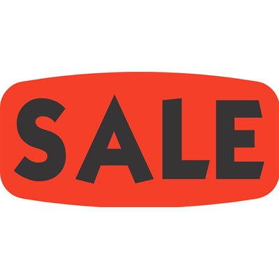 Sale DayGlo Label