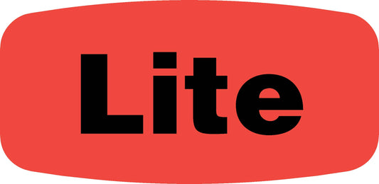 Lite DayGlo Label - 10 MIN