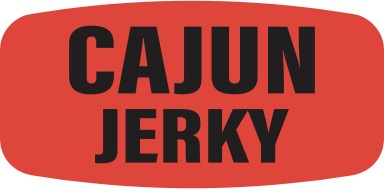 Cajun Jerky DayGlo Label