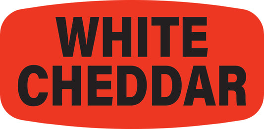 White Cheddar DayGlo Label - 10 MIN