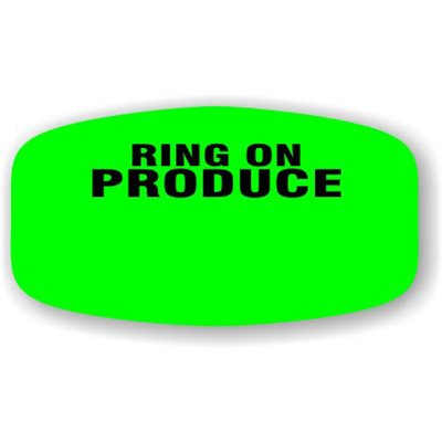 Ring On Produce Write on Label/Stickers