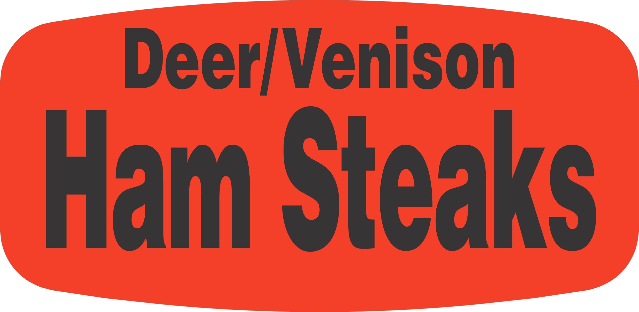 Deer/Venison Ham Steak Labels, Deer/Venison Ham Steak Stickers 1000 ...