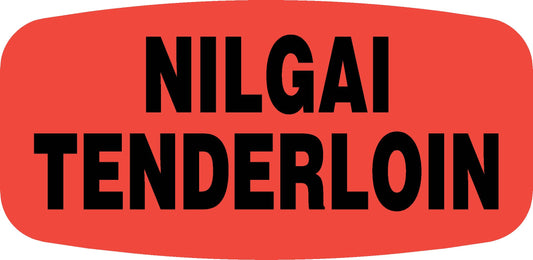 Nilgai Tenderloin Label
