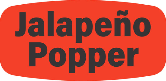 Jalapeno Popper DayGlo Label - 10 MIN