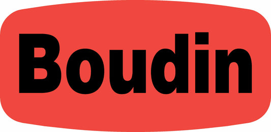 Boudin DayGlo Labels, 1000/Roll