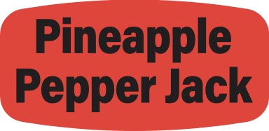 Pineapple Pepper Jack DayGlo Label - 10 MIN