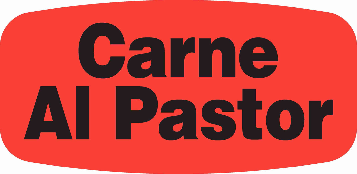 Carne Al Pastor DayGlo Label - 10 MIN