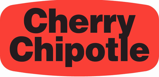 Cherry Chipotle DayGlo Label - 10 MIN