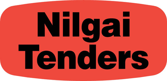 Nilgai Tenders DayGlo Label
