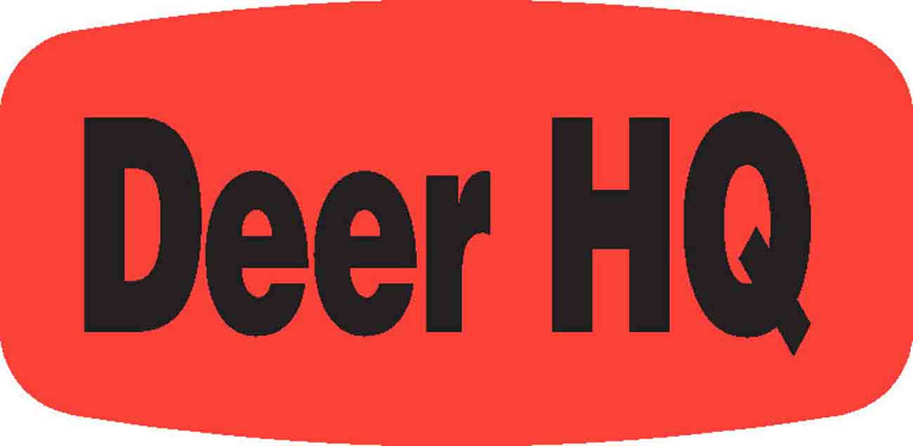 Deer HQ DayGlo Label - 10 MIN