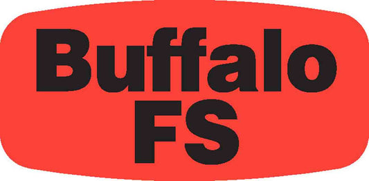 Buffalo FS DayGlo Label - 10 MIN