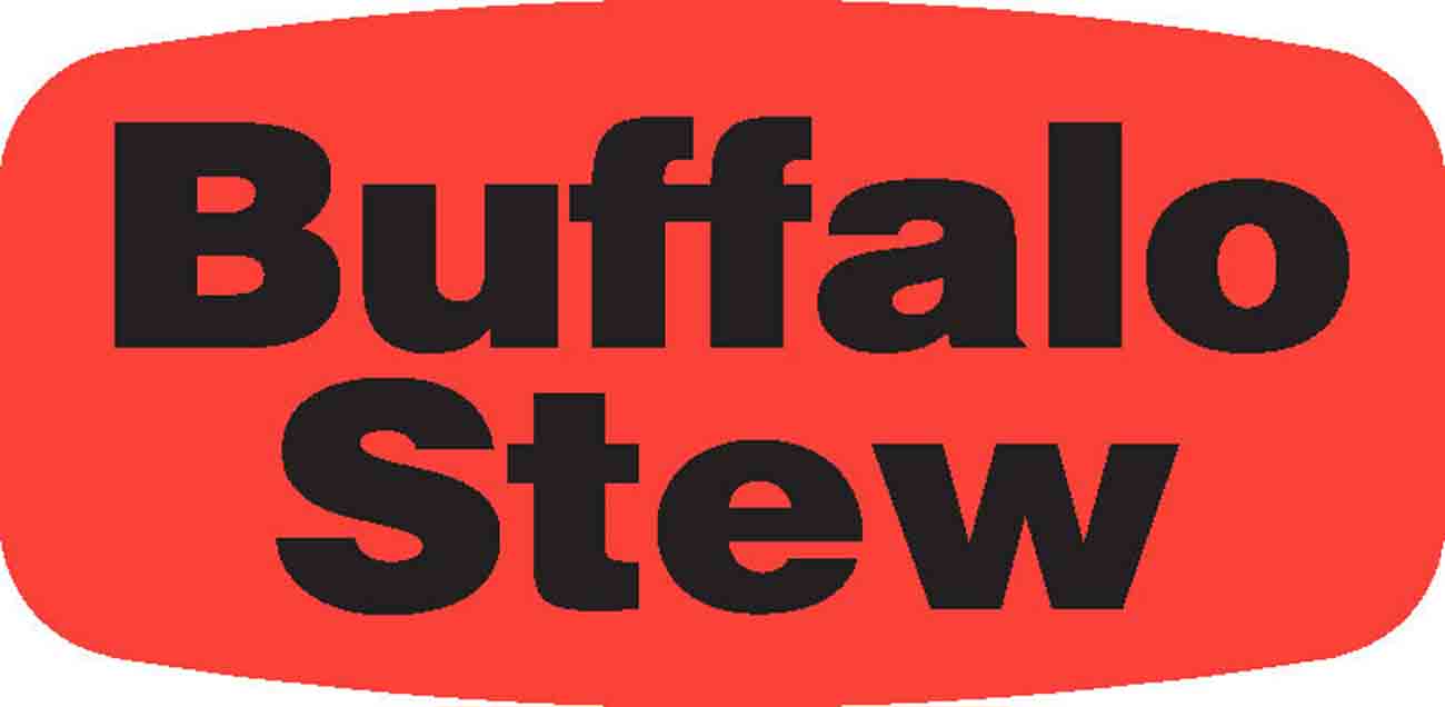 Buffalo Stew DayGlo Label - 10 MIN
