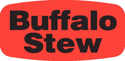 Buffalo Stew DayGlo Label - 10 MIN
