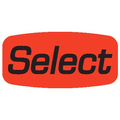 Select DayGlo Label
